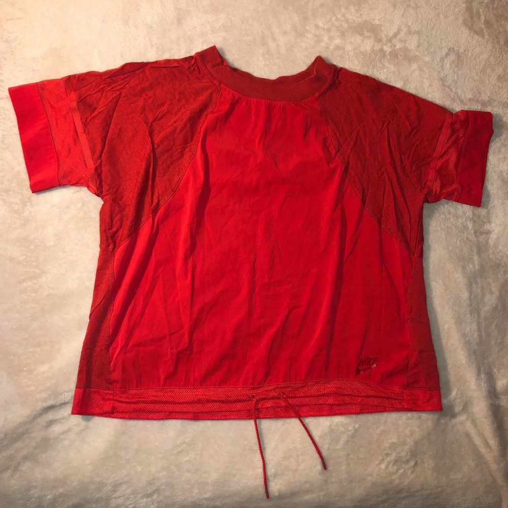 Nike Top with Mesh and And Solid Panels